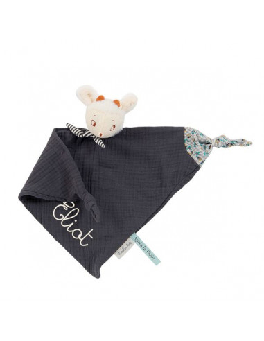 Doudou lange Nuage mouton gris Après... Doudou lange Nuage mouton gris Après...