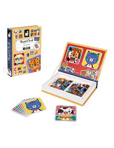 Magnetibook Mix Match Animaux Janod