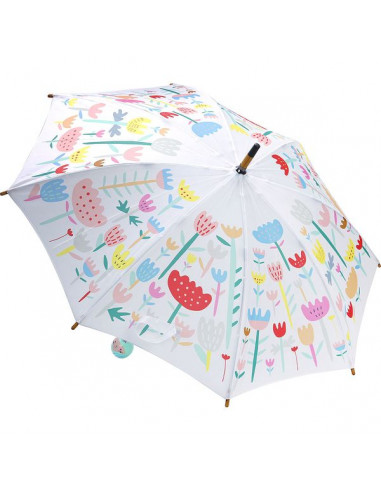 Parapluie vert Fleurs Suzy Ultman -...