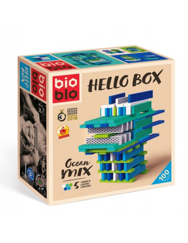 BIOBLO Hello box océan 100 briques