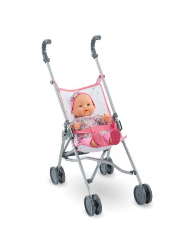 Poussette canne rose - Corolle