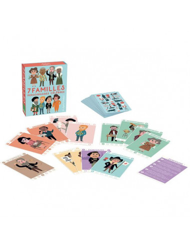 Jeu de 7 familles Personnages...