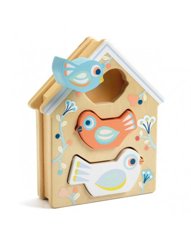 BabyBirdi boîte à forme - Djeco BabyBirdi boîte à forme - Djeco