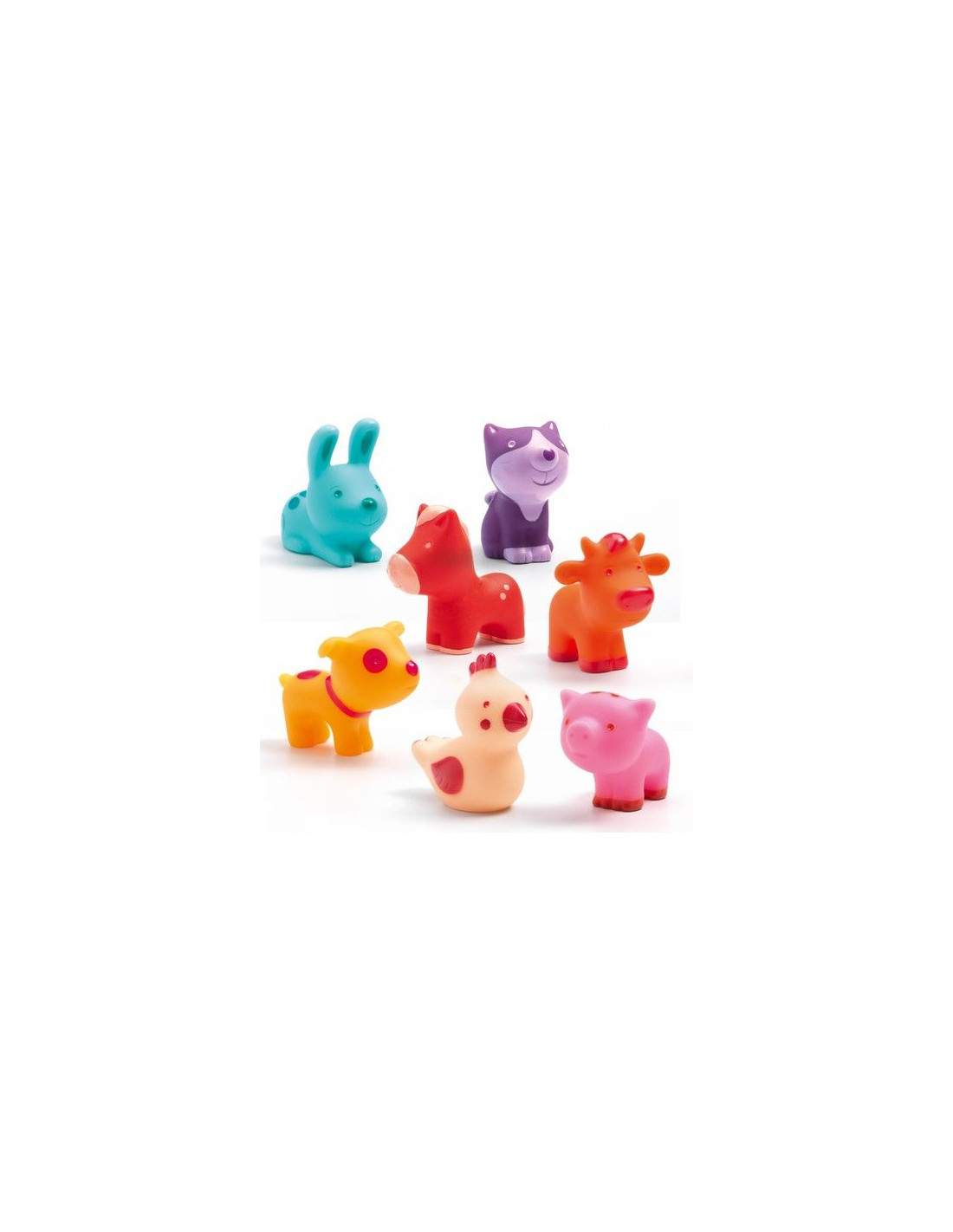 Bebes animaux de la ferme, jouets 1er age