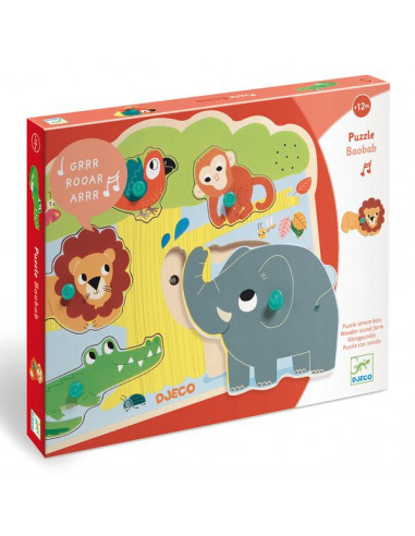 Puzzle sonore Baobab - Djeco