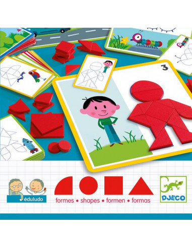 Eduludo formes - Djeco Eduludo formes - Djeco