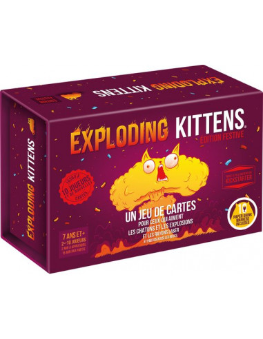 Exploding Kittens Edition festive