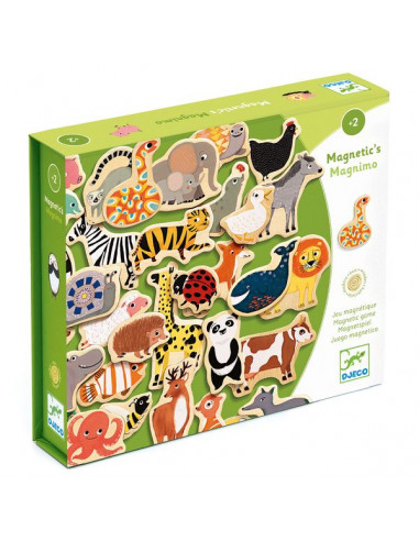 Magnets Animaux jungle - Jeux éducatifs et créatifs - ETHIQ