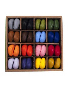 Boite de 64 crayons en cire...