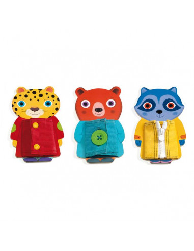 Jeu de manipulation Ziptou - Djeco Jeu de manipulation Ziptou - Djeco