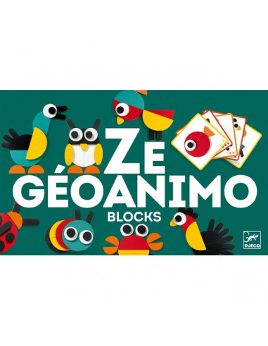 Jeu Ze géoanimo - Djeco Jeu Ze géoanimo - Djeco