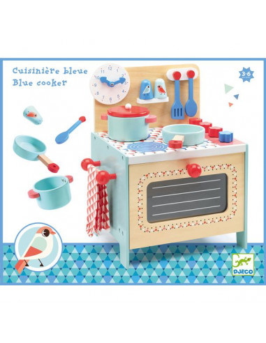 Cuisinière bleue - Djeco Cuisinière bleue - Djeco