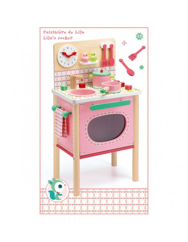 Cuisine la cuisinière de Lila - Djeco Cuisine la cuisinière de Lila - Djeco