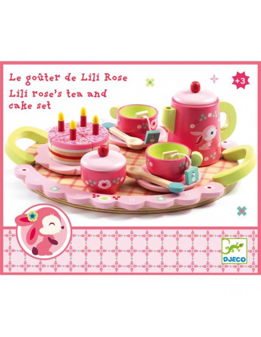 Le goûter de Lili rose - Djeco Le goûter de Lili rose - Djeco