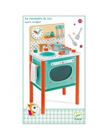 Cuisine la cuisinière de Léo - Djeco Cuisine la cuisinière de Léo - Djeco