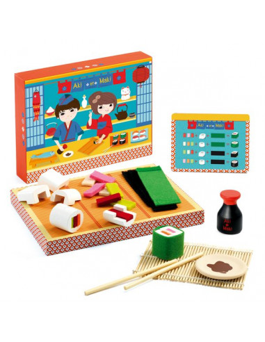 Cuisine en bois jouet pour enfant - Jeu d'imitation dinette J06567