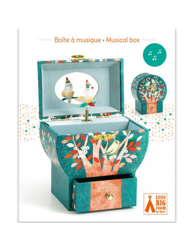 Boîte à musique arbre poétique - Djeco Boîte à musique arbre poétique - Djeco