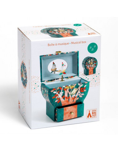 Boîte à musique arbre poétique - Djeco Boîte à musique arbre poétique - Djeco