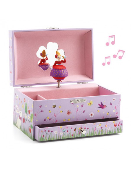 Boite A Musique Dancing Soeurs Princesses - Décoration enfant