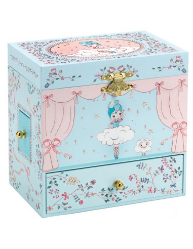 Boîte à musique ballerine en scène -... Boîte à musique ballerine en scène -...