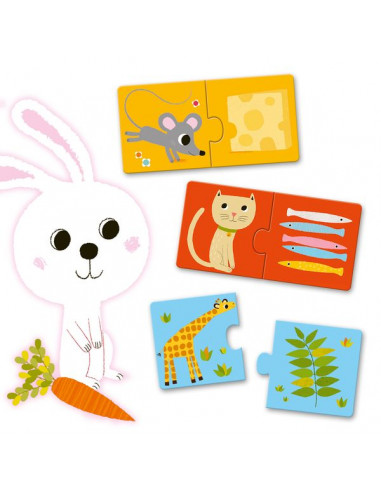 Puzzle duo à table - Djeco Puzzle duo à table - Djeco