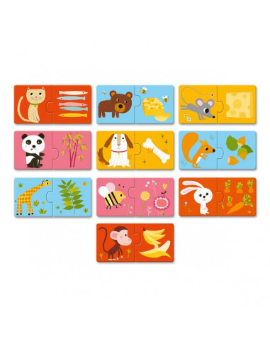 Puzzle duo à table - Djeco Puzzle duo à table - Djeco