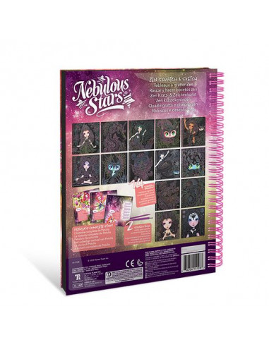 Tableaux à gratter zen - Nebulous Stars Tableaux à gratter zen - Nebulous Stars