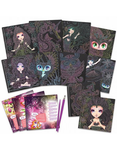 Tableaux à gratter zen - Nebulous Stars Tableaux à gratter zen - Nebulous Stars