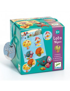 4 mini puzzles Les Saisons - Moulin Roty