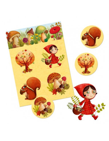 Loto des 4 saisons 16 pièces - Djeco Loto des 4 saisons 16 pièces - Djeco