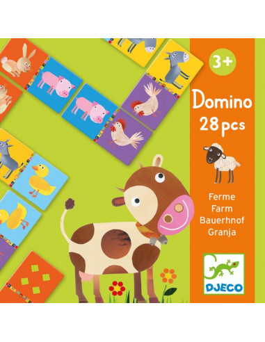 Domino Ferme - Djeco Domino Ferme - Djeco
