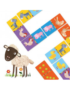Loto des animaux 30 pièces - jeu éducatif enfant - Djeco 