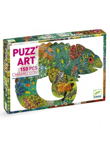 Djeco Puzz'Art 150 Piece Elephant Shaped Jigsaw Puzzle – The Natural Baby  Company