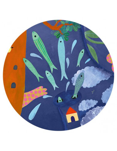 Elephant Puzz'art 150 pièces - Djeco Elephant Puzz'art 150 pièces - Djeco