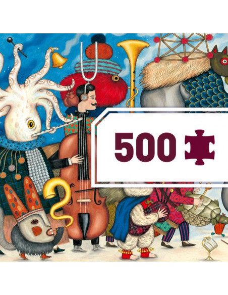 Puzzle gallery envolée lyrique 500 pièces - Djeco