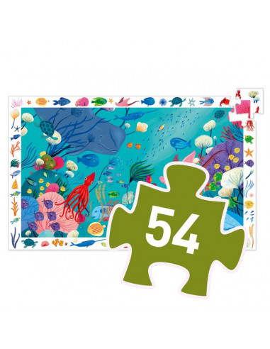 Puzzle d'observation aquatique - Djeco Puzzle d'observation aquatique - Djeco
