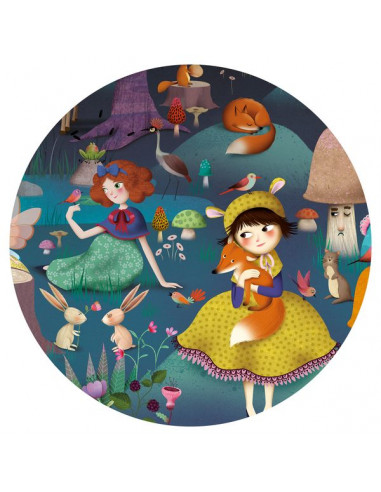 Puzzle d'observation la forêt... Puzzle d'observation la forêt...