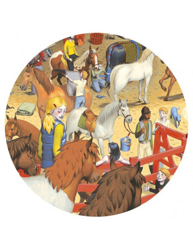 Puzzle d'observation équitation - Djeco Puzzle d'observation équitation - Djeco