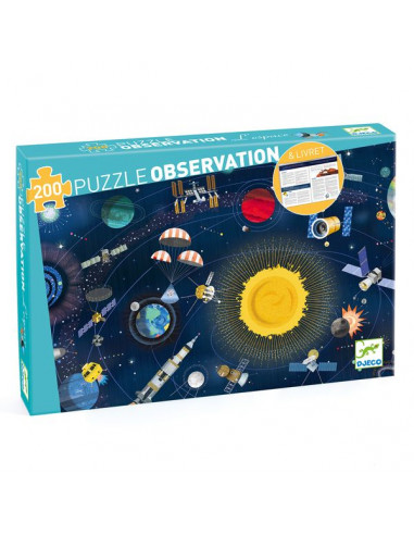 Puzzle d'observation L'espace et...