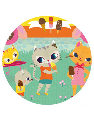 Le glacier puzzle 16 pièces - Djeco Le glacier puzzle 16 pièces - Djeco