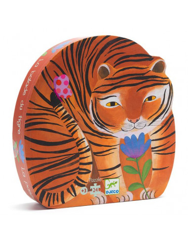 Puzzle la balade du tigre - Djeco