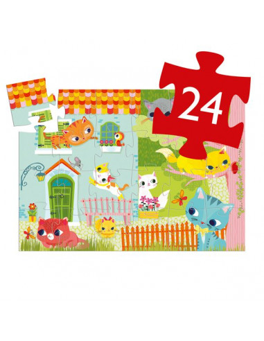 Puzzle Pachat et ses amis - Djeco Puzzle Pachat et ses amis - Djeco