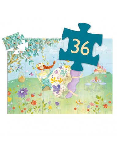 Puzzle 36 pièces la princesse du... Puzzle 36 pièces la princesse du...