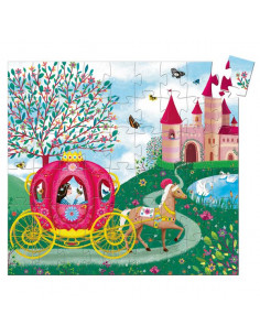 Puzzle Géant Tour Princesse Enfant 4 Ans Djeco