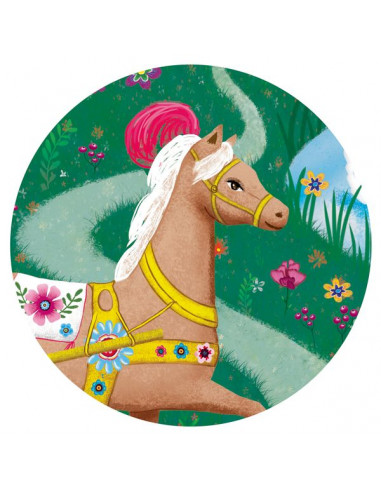 Puzzle le carosse d'Elise - Djeco Puzzle le carosse d'Elise - Djeco