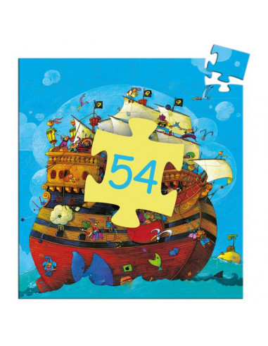 Puzzle bateau de pirate barberousse -... Puzzle bateau de pirate barberousse -...
