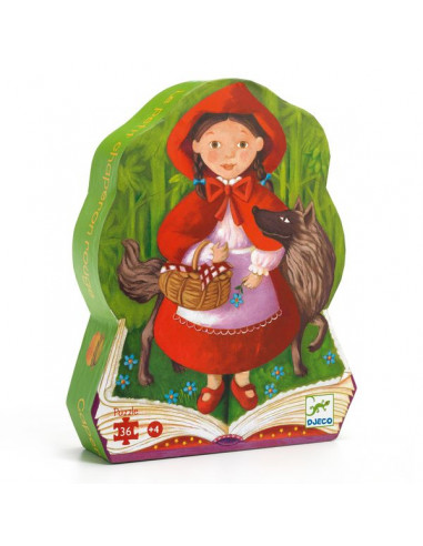 Puzzle le petit chaperon rouge - Djeco