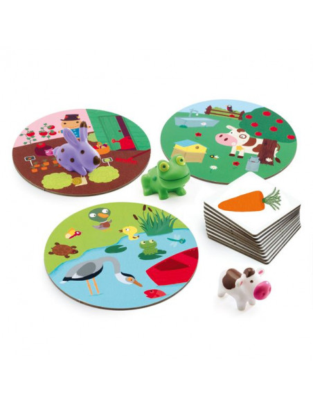 En bois Jeu De Pêche Magnétique Clip Perles Puzzle Conseil Jeu De Cadeau  Pour 3 4 5 Ans Garçons Filles Montessori Jouets Pour Enfants Jouets  Éducatifs Jeu Correspondant Jeu De Mémoire (La