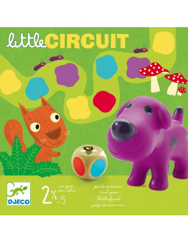 Jeu de parcours Little circuit - Djeco Jeu de parcours Little circuit - Djeco