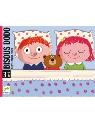 Jeu Bisous dodo - Djeco Jeu Bisous dodo - Djeco